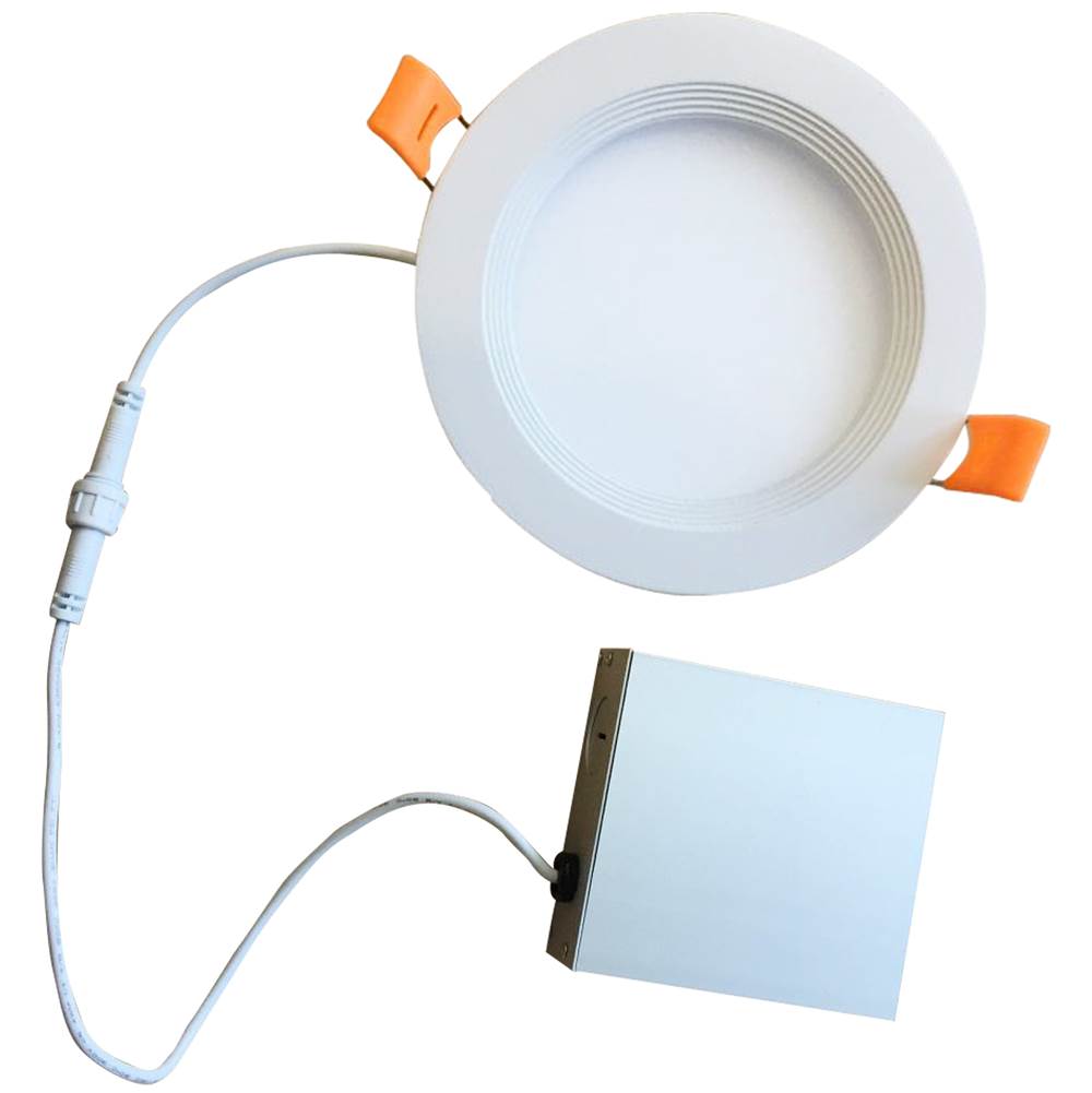 Bulbrite 14W Led 6'' Recessed Downlight W/ Metal Jbox White Round Dimmable 80Cri 3000K 120V