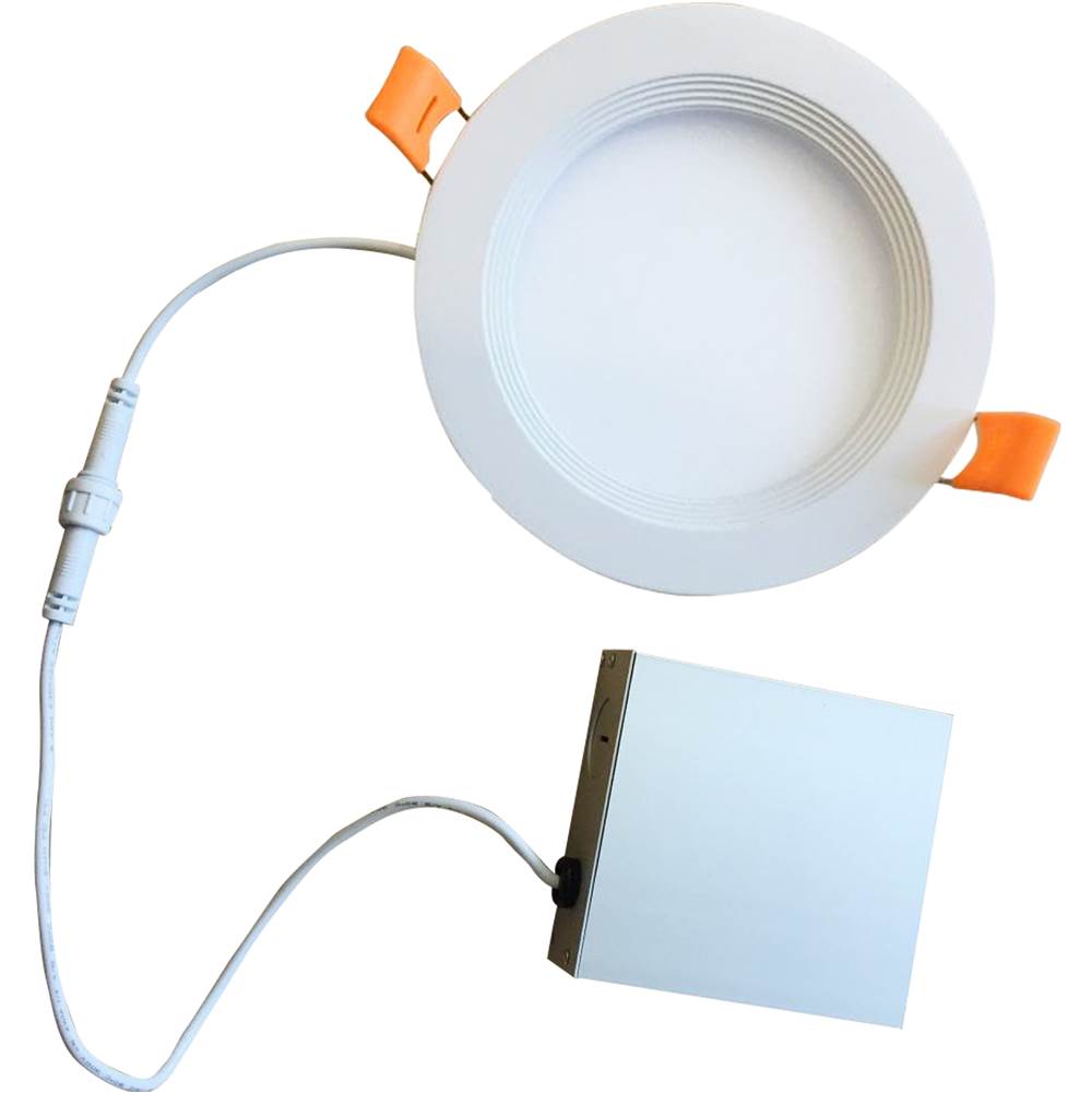 Bulbrite 7W Led 3'' Recessed Downlight W/ Metal Jbox and Baffle White Round Dimmable 90Cri 4000K 120V